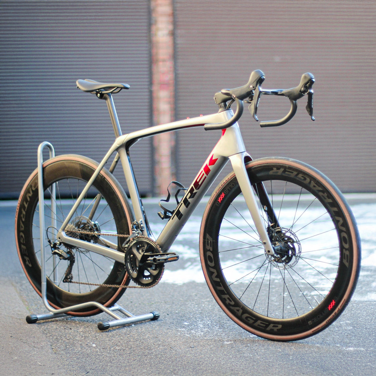 Trek Madone w folii ochronnej PPF - Najs Bike Wrap Szczecin