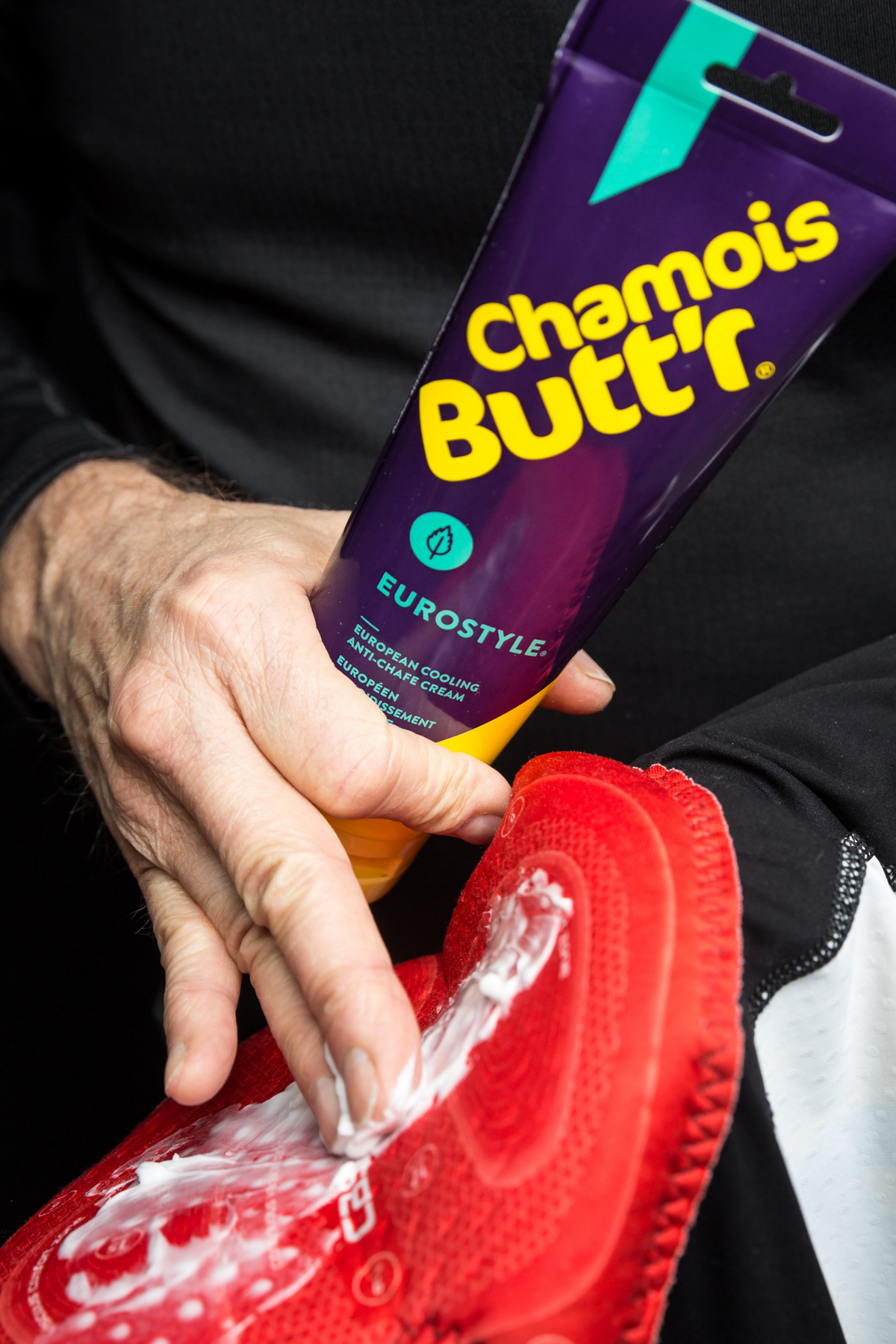 Krem Chamois Butt'r Eurostyle 235 ml – nakładanie na wkładkę | Najs Bike