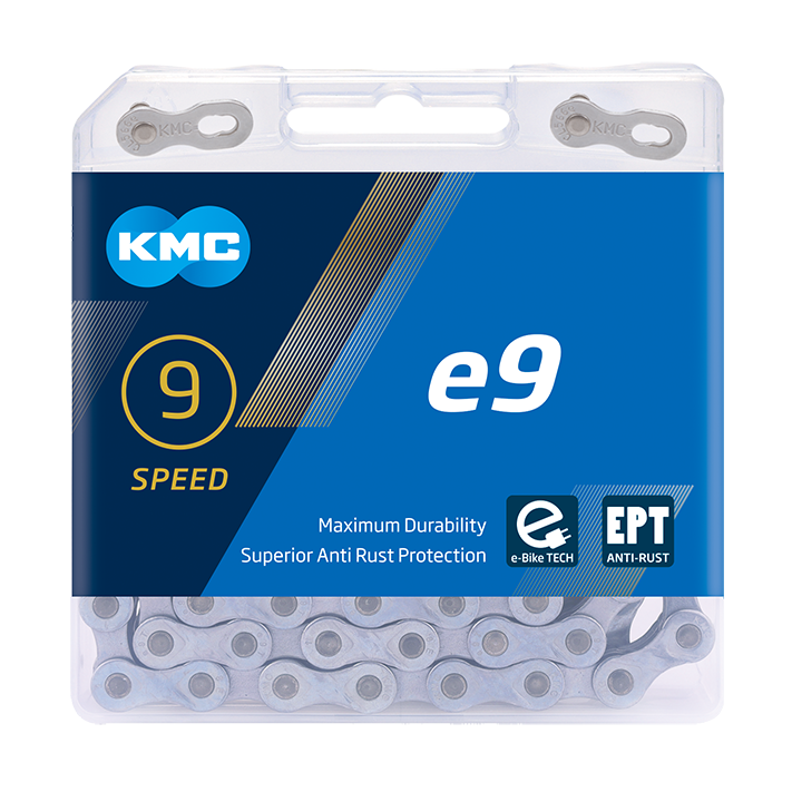 Łańcuch KMC e9 EPT – e-bike, 9 rz.