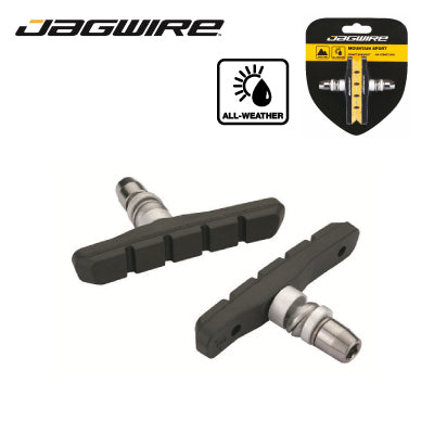 Klocki hamulca V-brake JAGWIRE Mountain Sport / mieszanka gumowa Sport All Weather (Sport Aw)