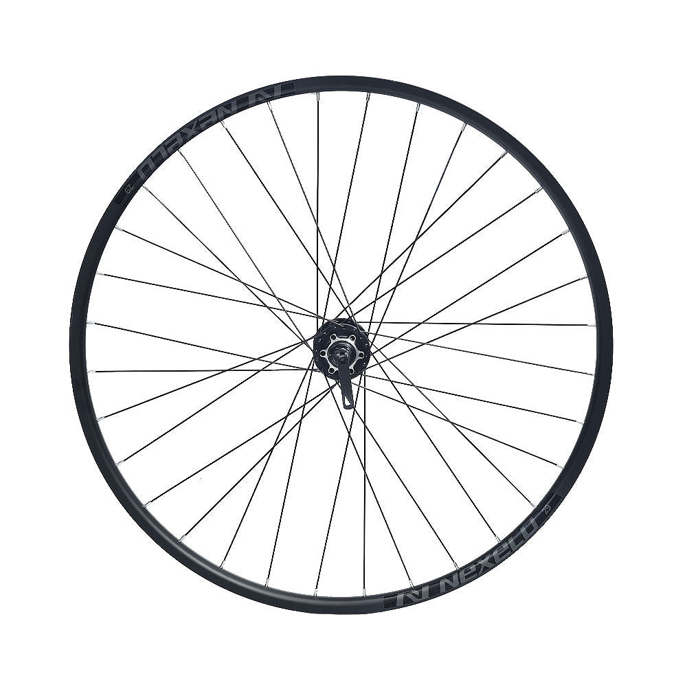 Koło tylne 29" Nexelo – tarcza 6 śrub, kaseta 8-9 rz., QR