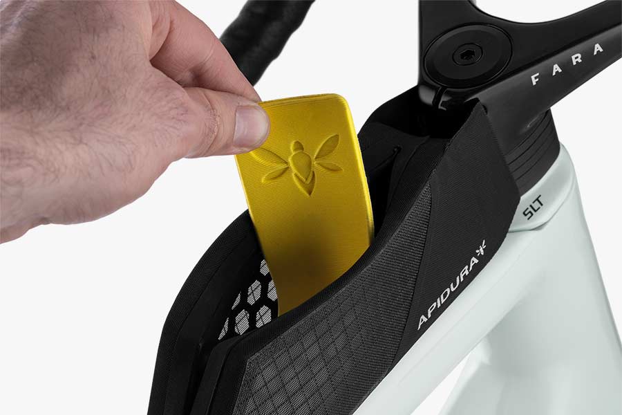 Apidura Aero Bolt-On Top Tube Module - wyściełane wnętrze