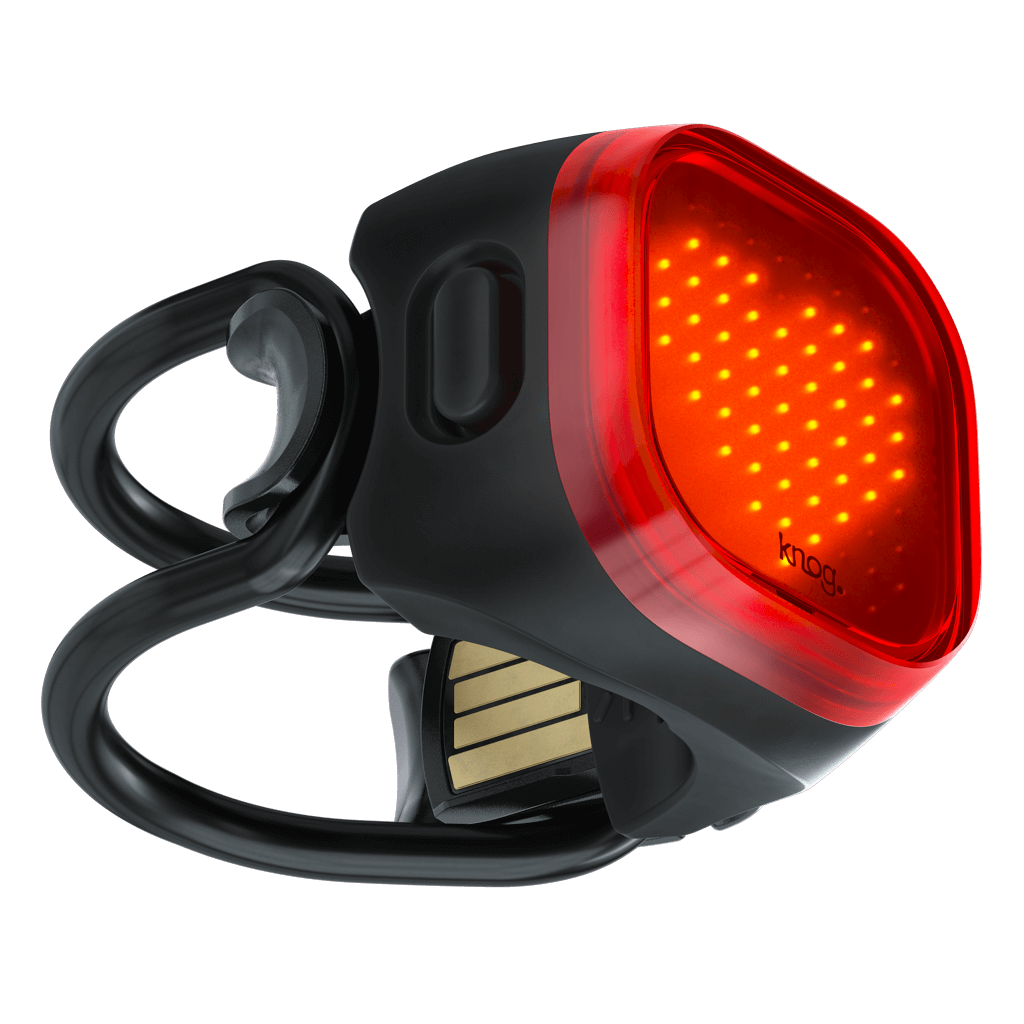 Lampka tylna Knog Blinder Mini Love – z paskiem mocującym | Najs Bike