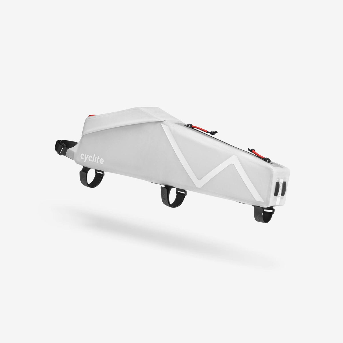 Cyclite Top Tube Bag Large pod kątem z tyłu