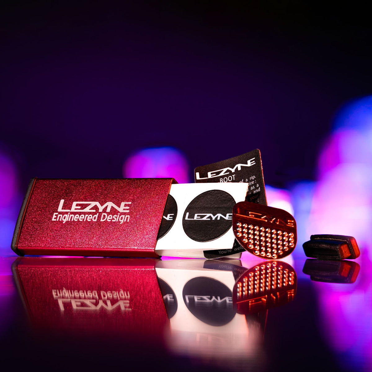 Łatki Lezyne Metal Kit – zawartość | Najs Bike
