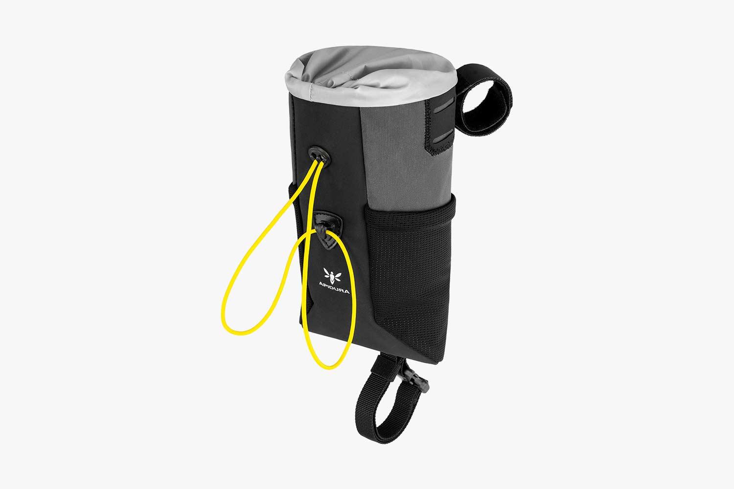 Apidura Backcountry Food Pouch 1,2L Plus – paśnik na kierownicę z kieszeniami z siatki