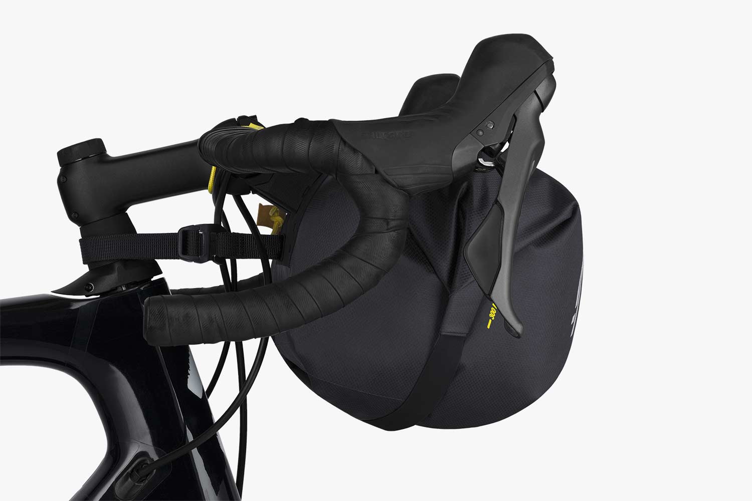 Mocowania 3-prong na lampkę w torbie Apidura Expedition Handlebar Pack 14L