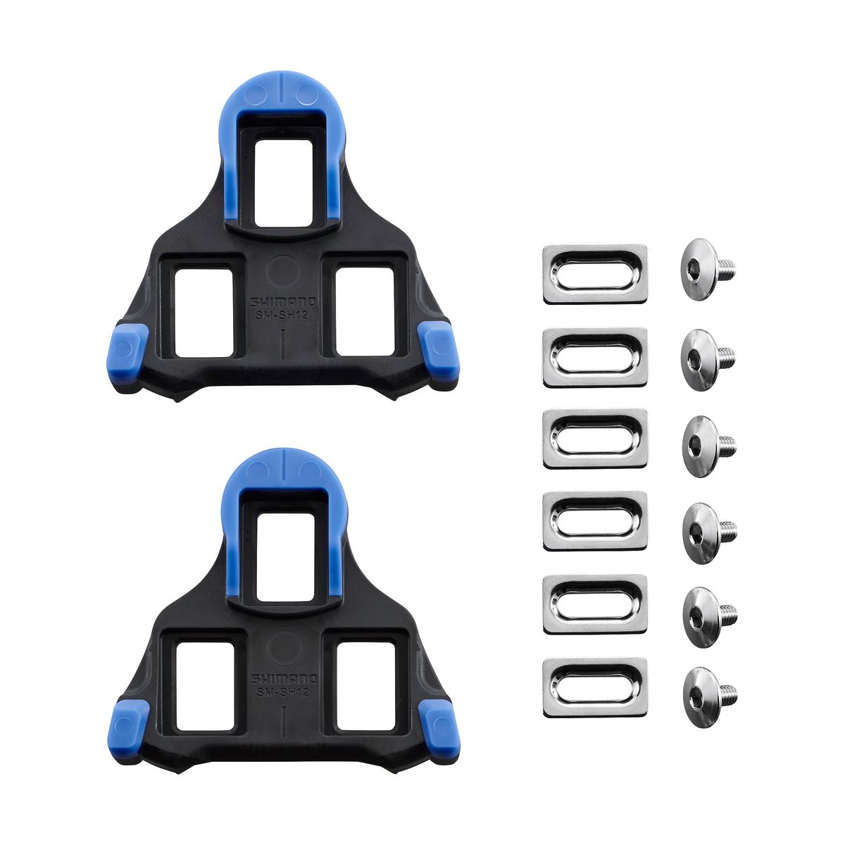 Bloki SPD-SL Shimano SM-SH12 – niebieskie (para)