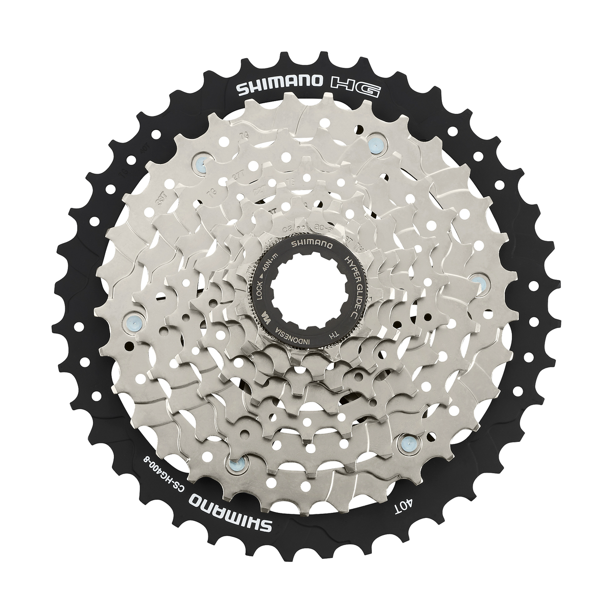 Kaseta Shimano CS-HG400-8 – 8 rzędów, szeroki zakres | Najs Bike