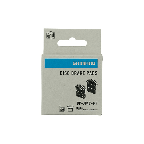 Klocki hamulcowe Shimano J04C-MF – metaliczne, z radiatorem