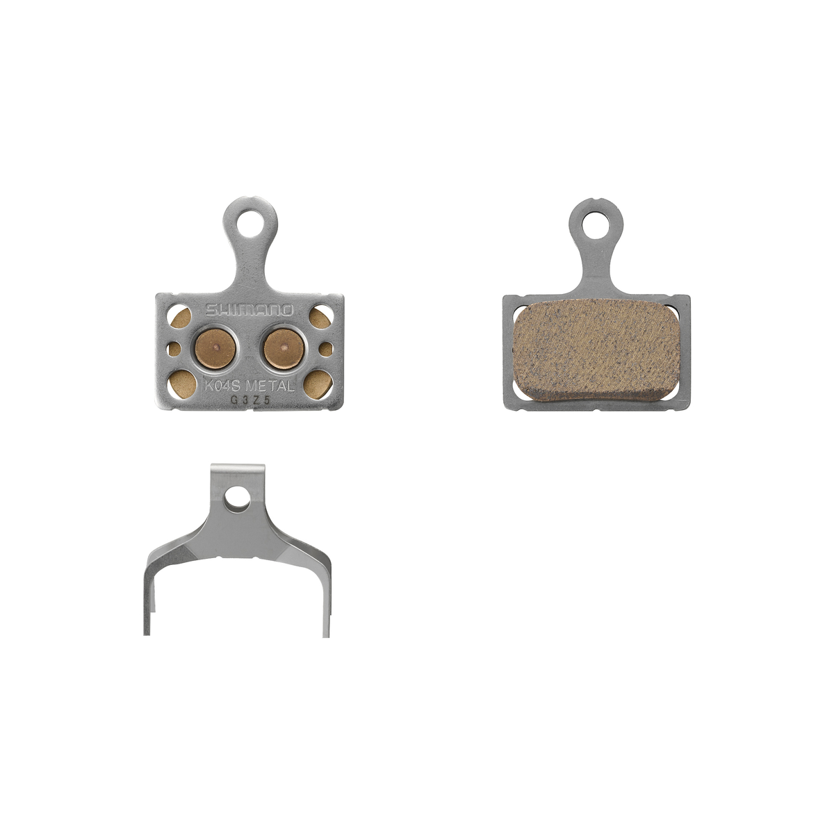 Klocki hamulcowe Shimano K04S-MX – metaliczne