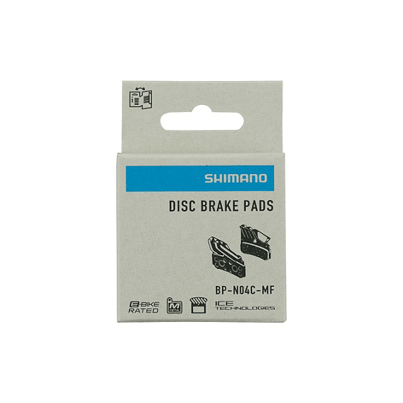 Klocki hamulcowe Shimano N04C-MF – metaliczne, z radiatorem
