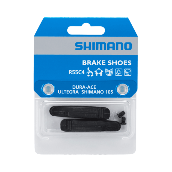 Klocki hamulcowe Shimano R55C4 do obręczy aluminiowych – para