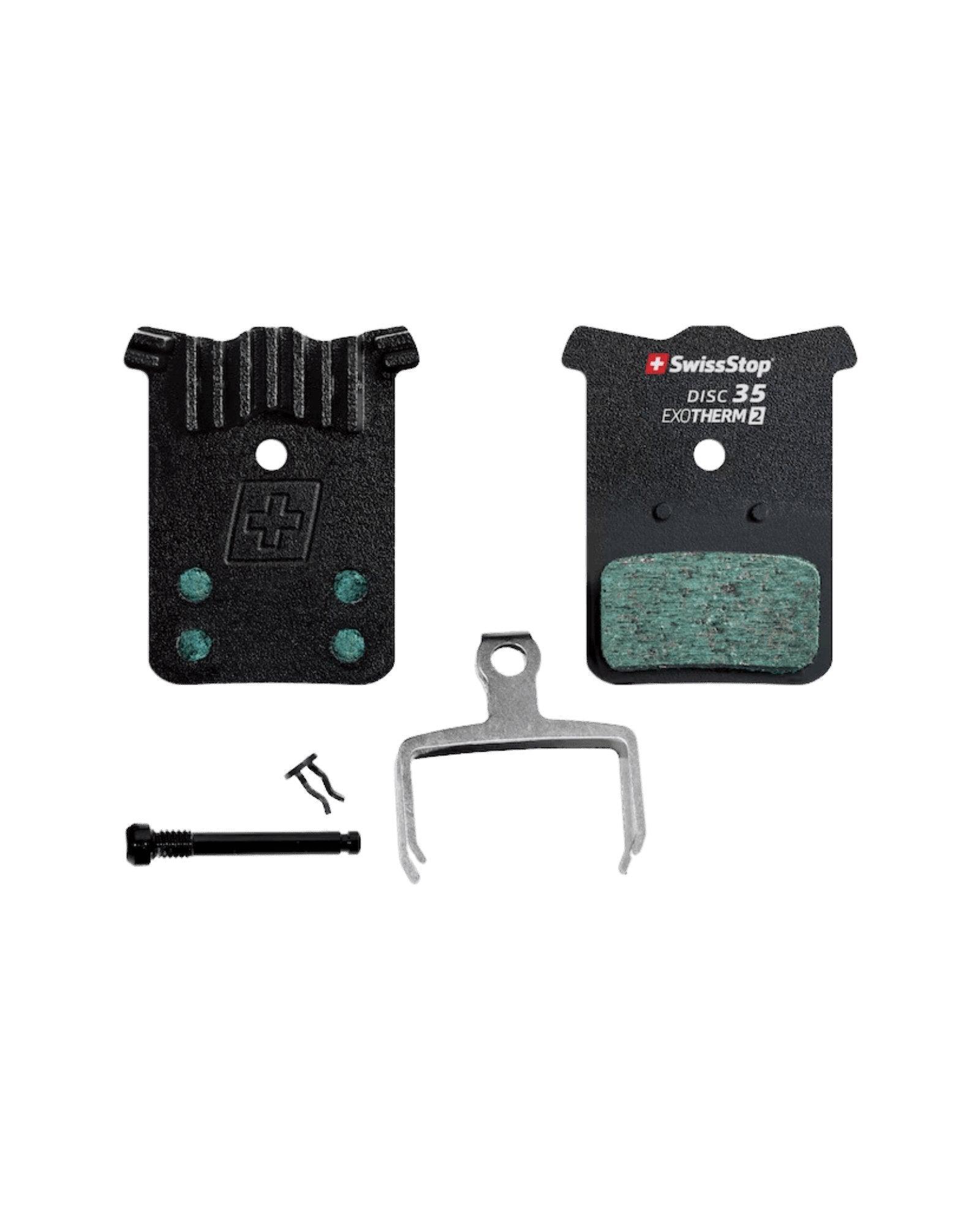 Klocki hamulcowe SwissStop Disc EXOTherm2 z radiatorami - Najs Bike
