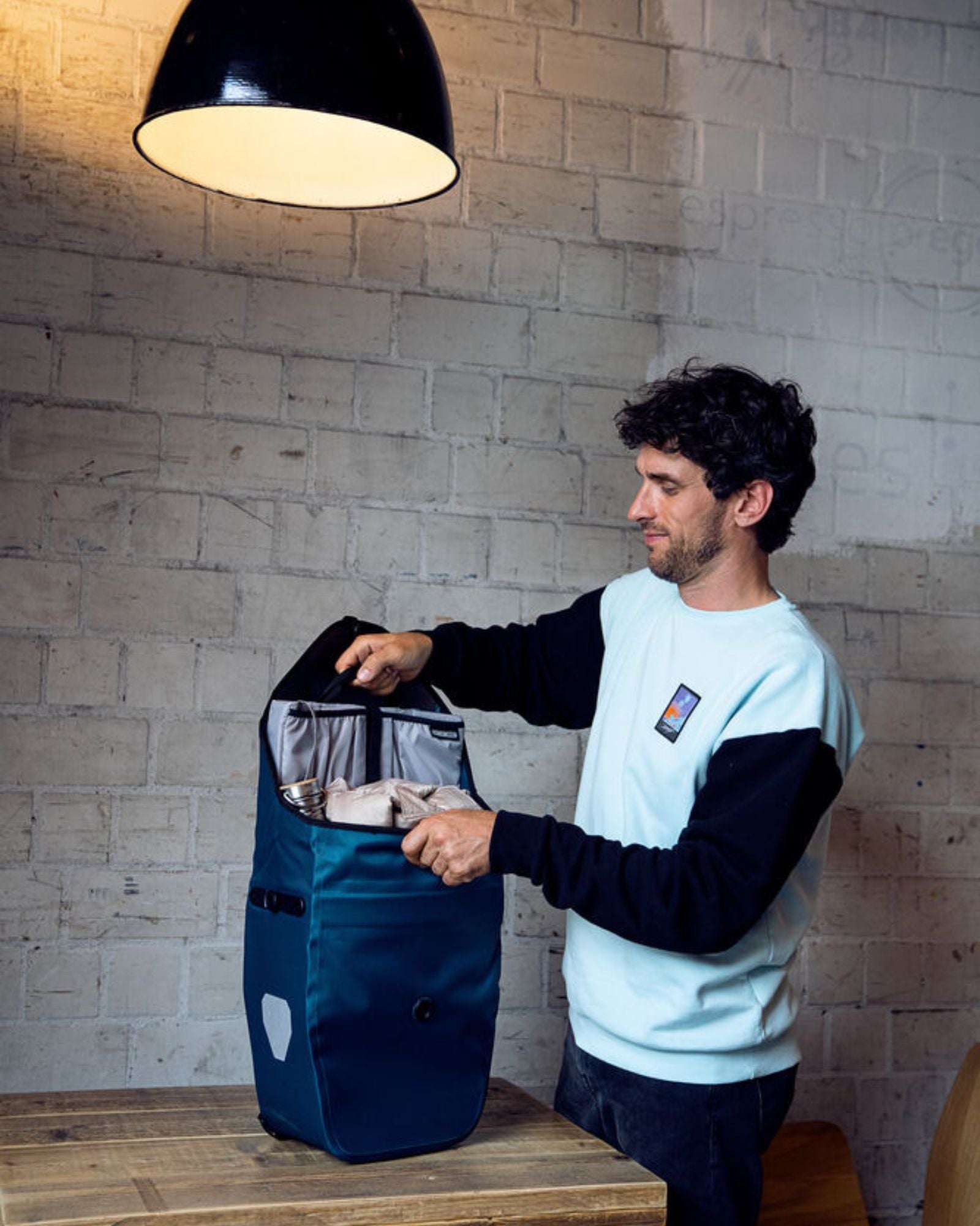 Miejski organizer do sakw Ortlieb Commuter Insert - Najs Bike