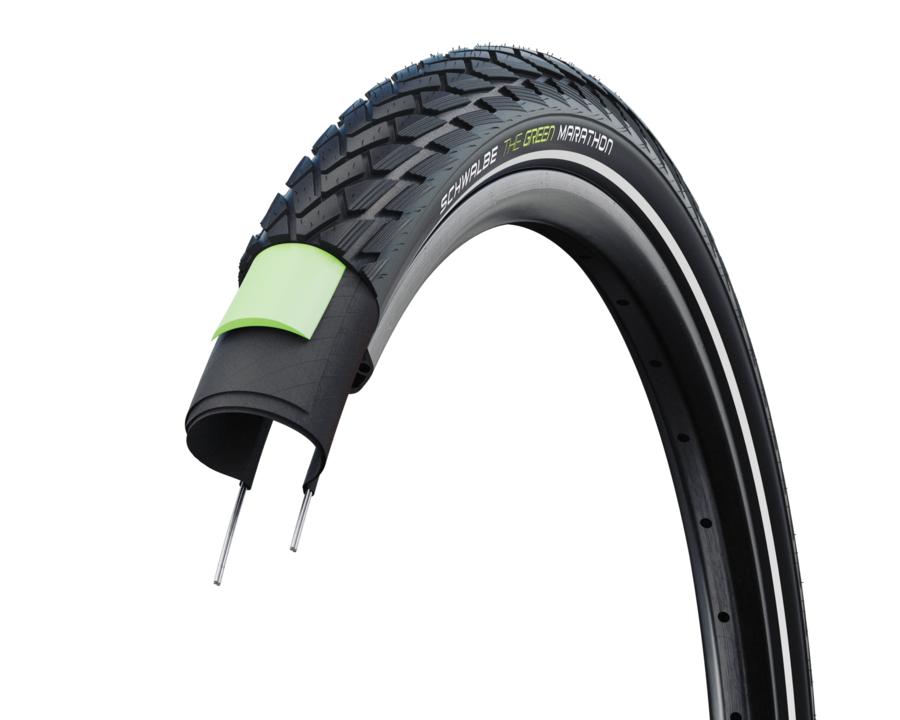 Opona trekkingowa Schwalbe Marathon GreenGuard 28x1.65 Reflex – drutowa