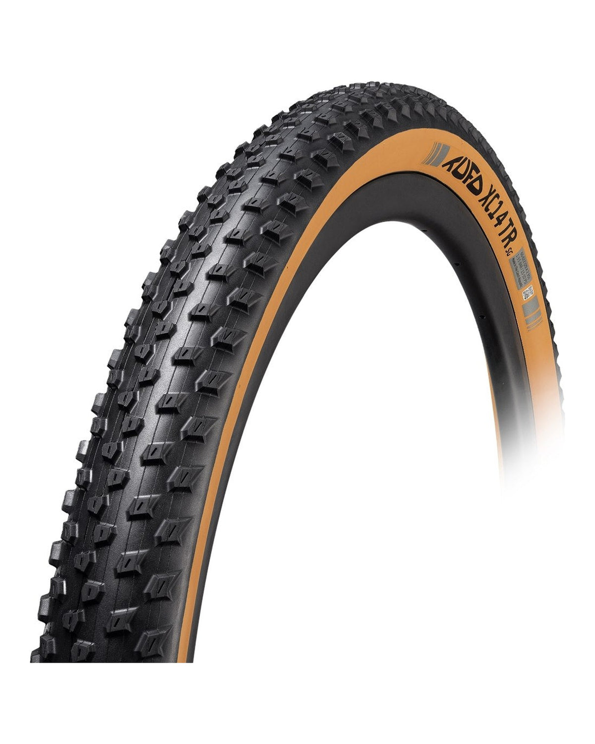 Opona MTB Tufo XC14 E-25 TR – czarno-beżowy | Najs Bike