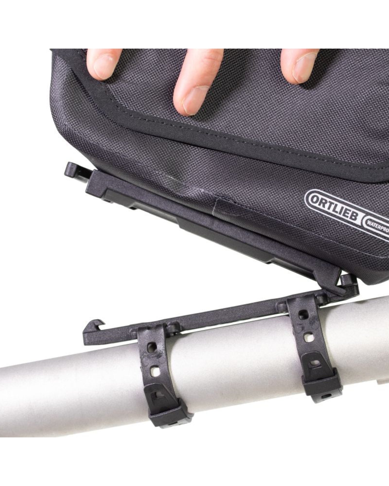 Ortlieb Toptube - Bag z uchwytem na telefon 1,5L – czarna matowa - Najs Bike