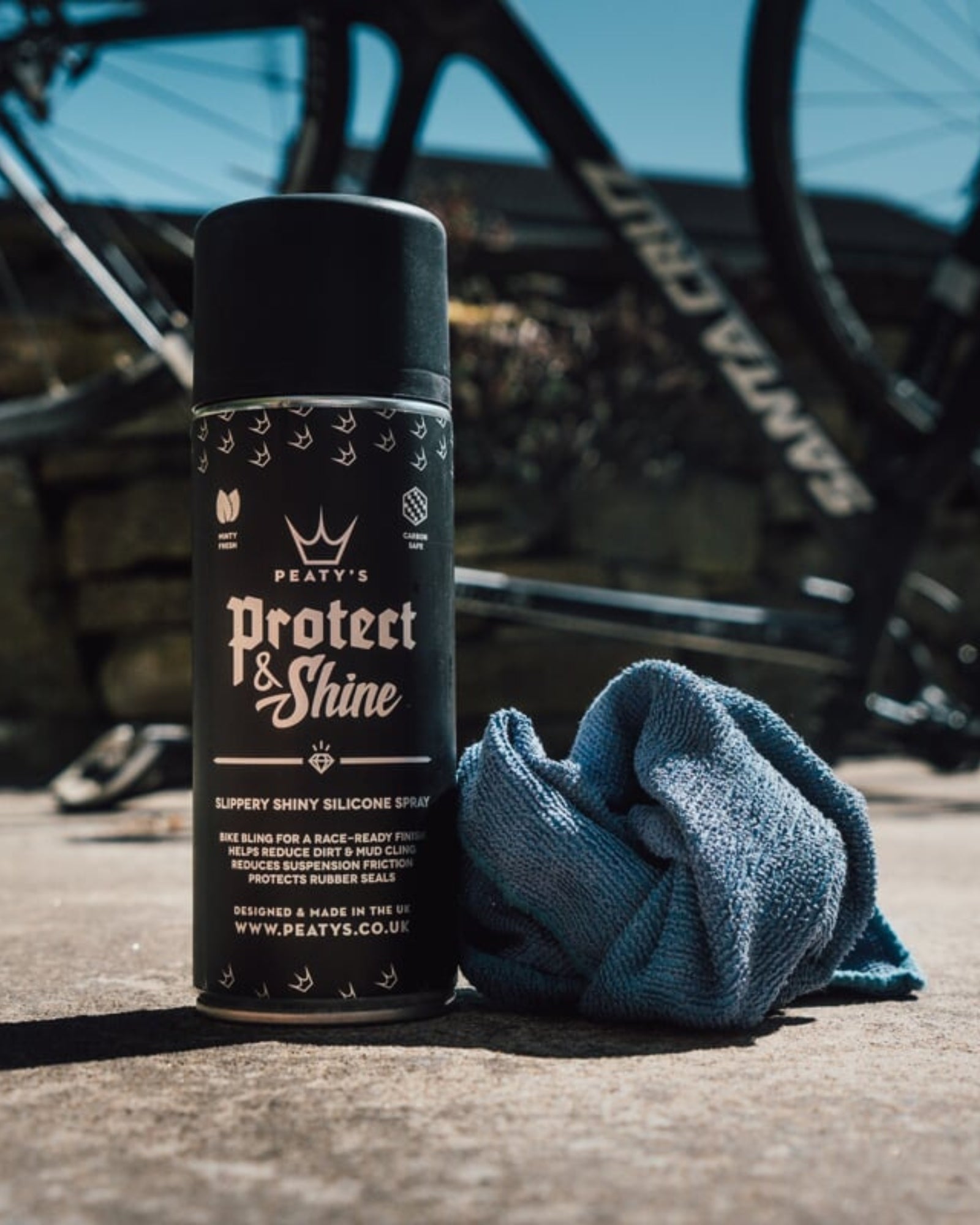 Peaty's Protect and Shine – Środek do Ochrony i Nabłyszczania Roweru - 400 ml - Najs Bike