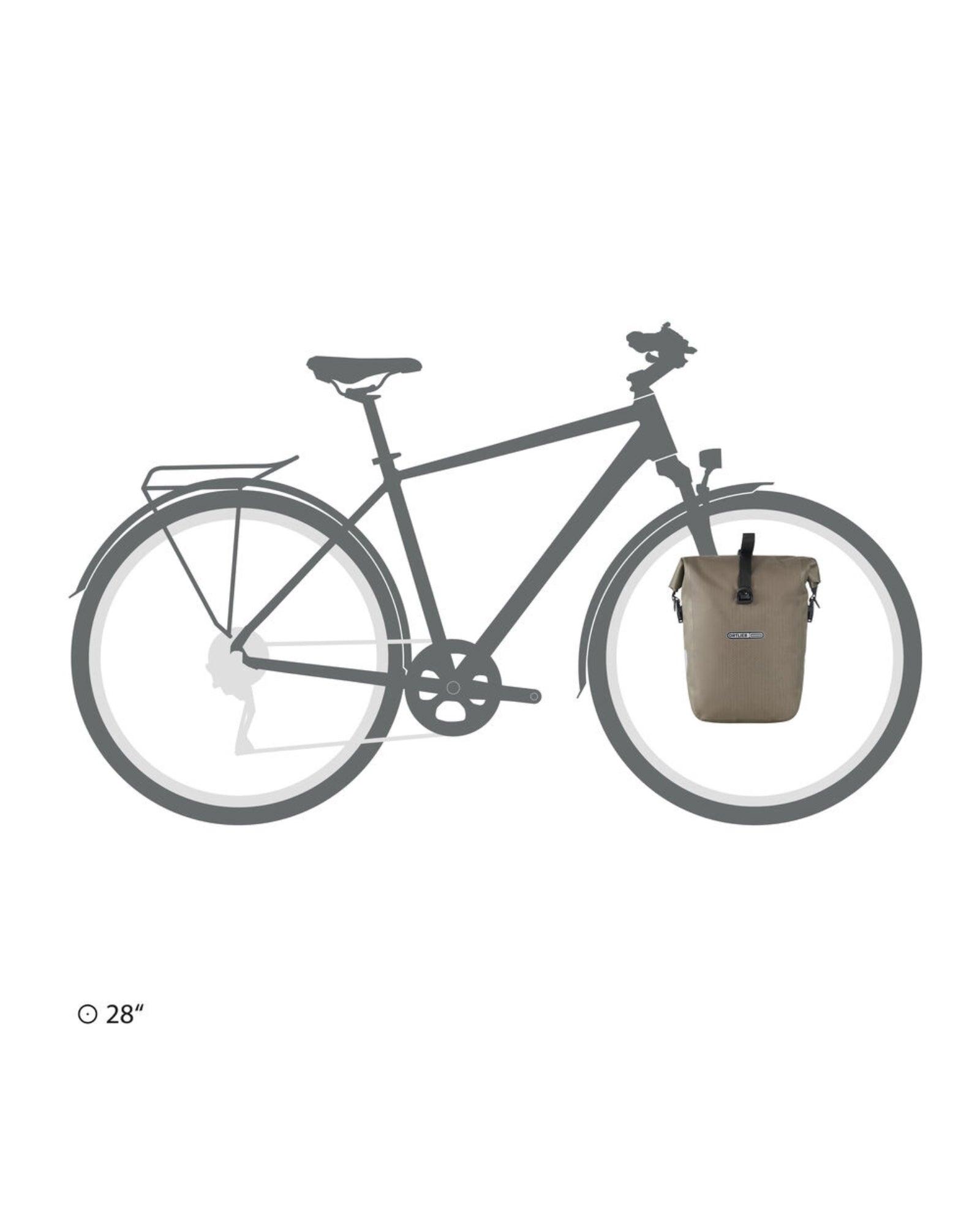 Sakwa uniwersalna Ortlieb Gravel - Pack Dark Sand QL3.1 14,5L - Najs Bike