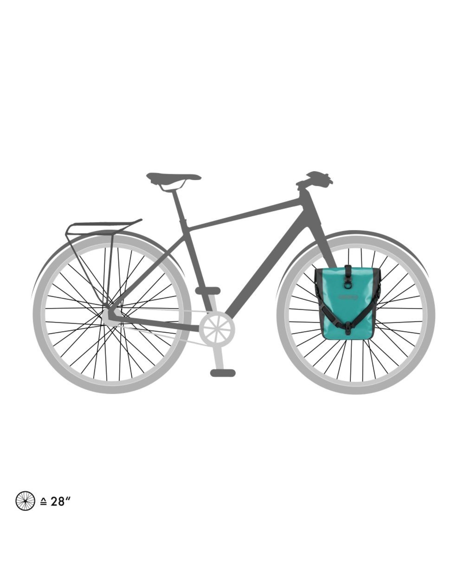 Sakwy Ortlieb Sport - Roller Free Lagoon 2*12,5L - Najs Bike