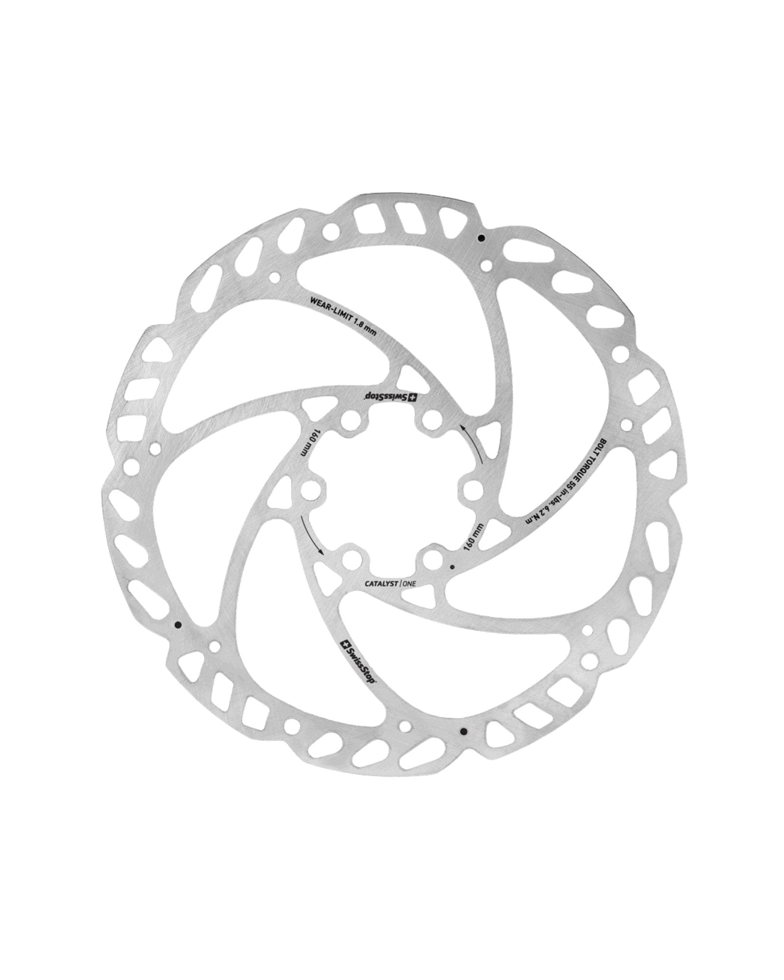 Tarcza hamulcowa SwissStop Catalyst One - 6 śrub - Najs Bike