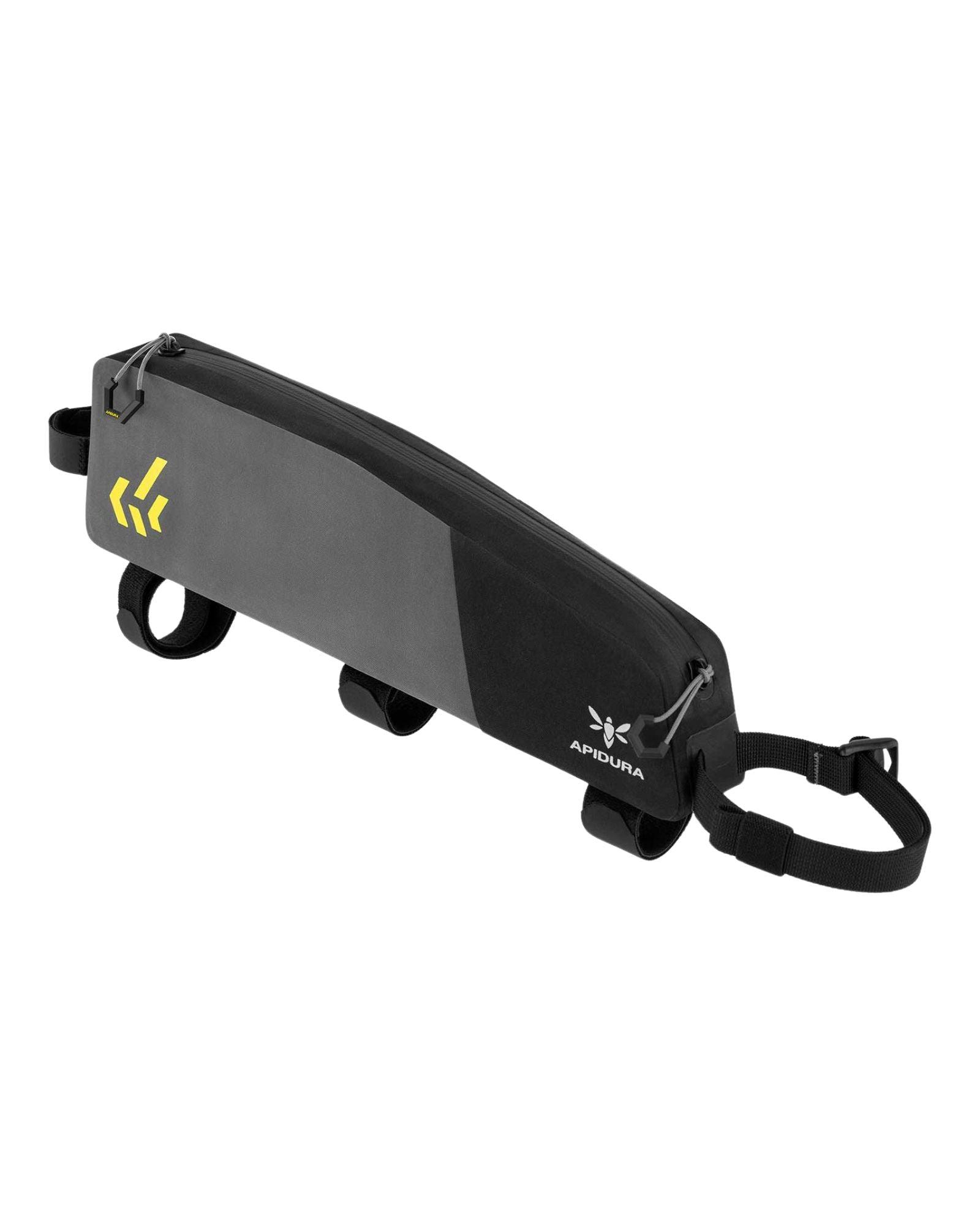 Wnętrze torby Apidura Backcountry Long Top Tube Pack 1.8L z kieszenią z siateczki