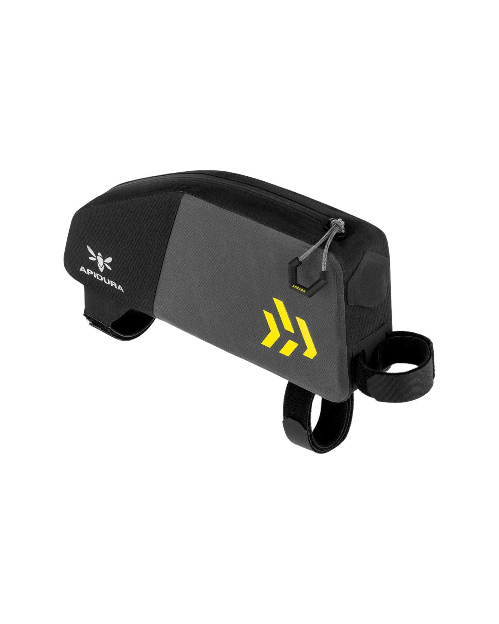 Apidura Backcountry Top Tube Pack 1L zamontowana rzepami Hypalon na górnej rurze MTB