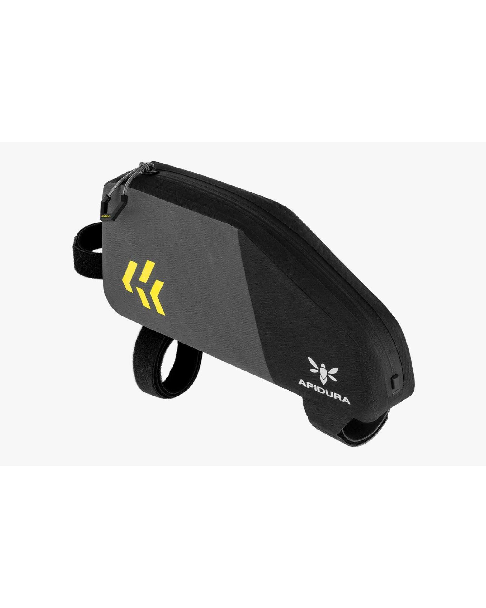 Wodoodporny zamek na całej długości torby Apidura Backcountry Top Tube Pack 1L