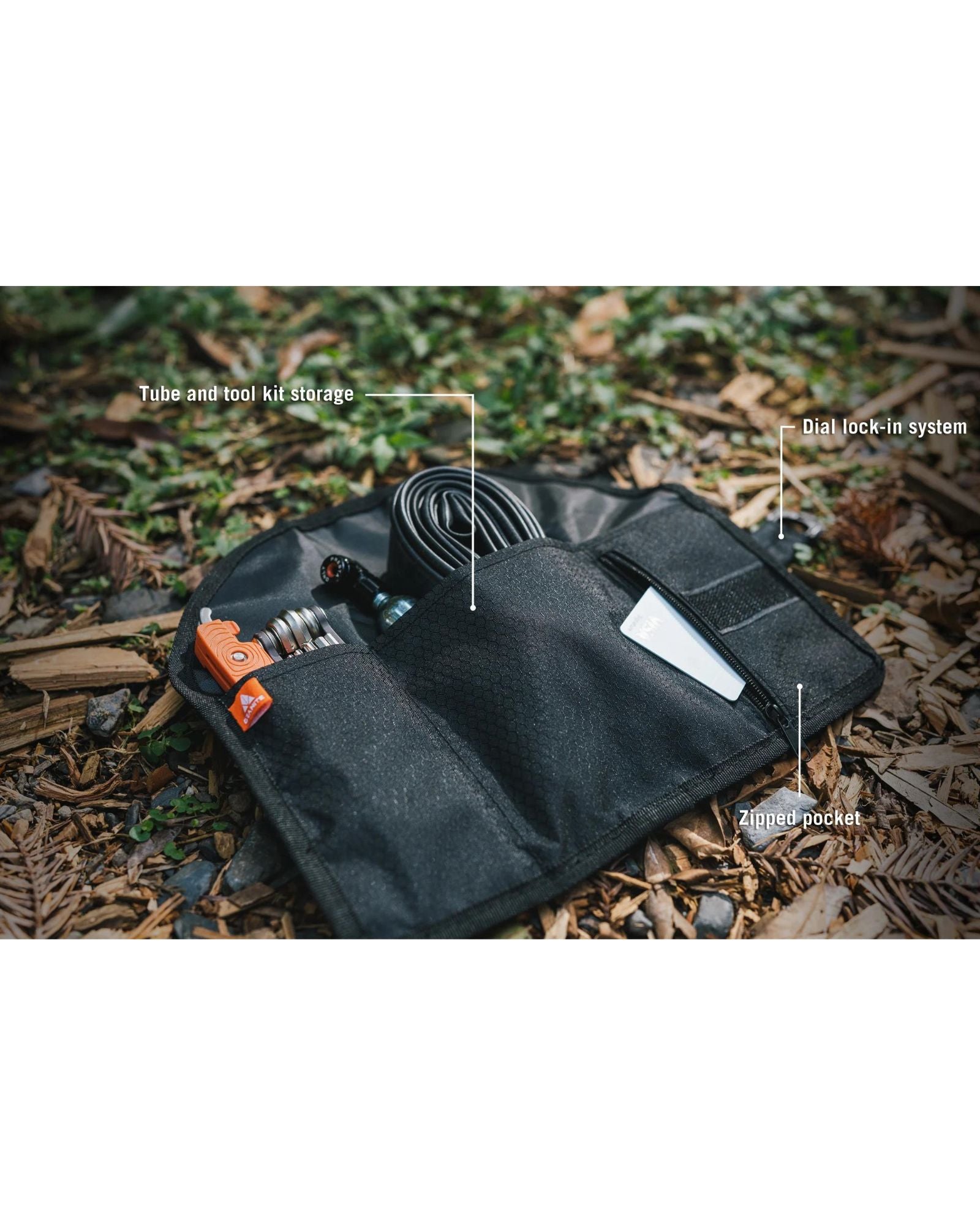 Torebka podsiodłowa Granite Quiver Tool Roll - Najs Bike