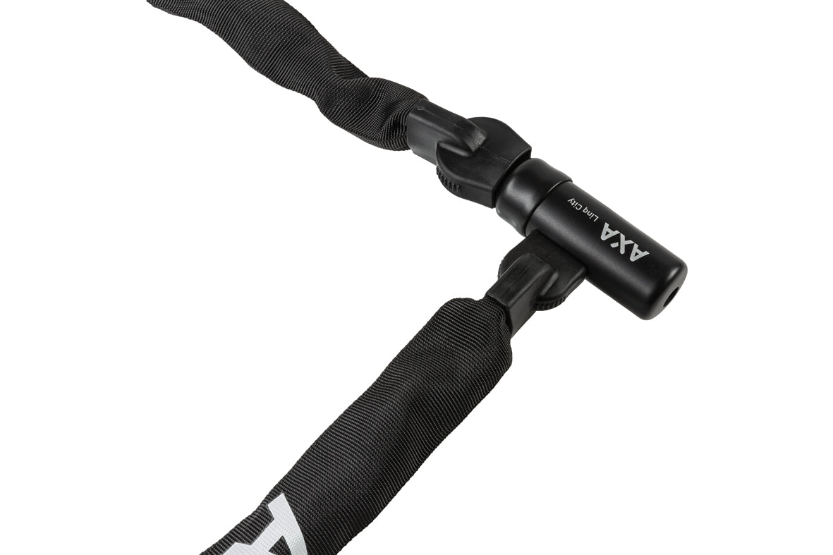 Zapięcie łańcuchowe AXA Linq City 180 – 180 cm, ogniwa 7 mm, na klucz – zdjęcie 3 | Najs Bike