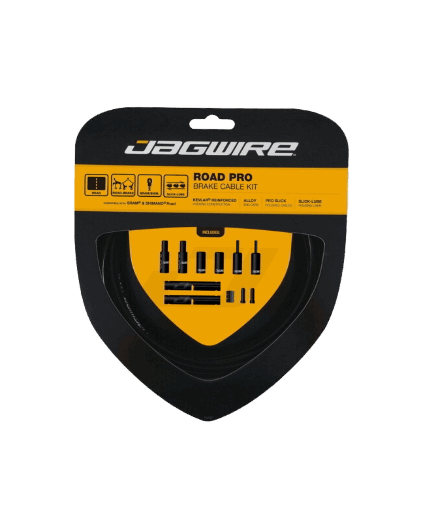 Zestaw linki i pancerza hamulcowowego szosowego Jagwire Road Pro - Najs Bike