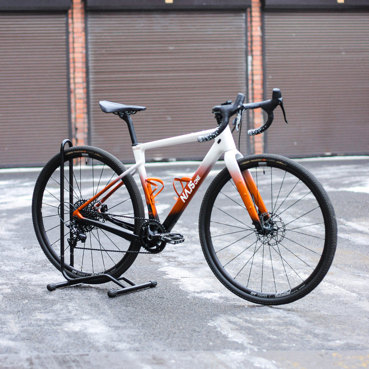 NajsOne w folii ochronnej PPF - Najs Bike Wrap Szczecin