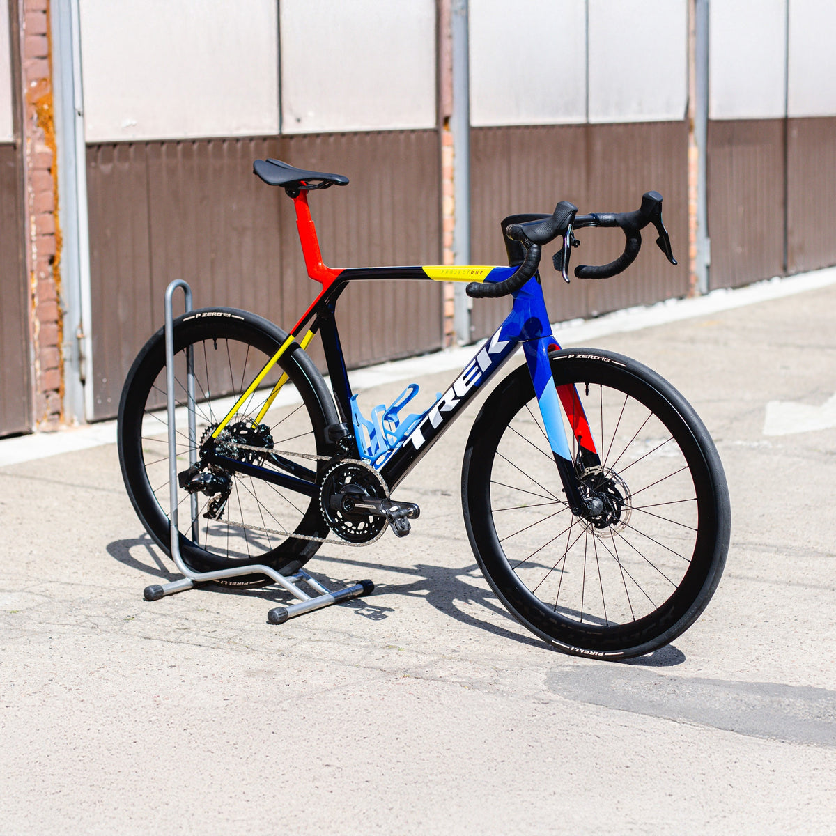 Trek Madone Lidl-Trek w folii ochronnej PPF - Najs Bike Wrap Szczecin