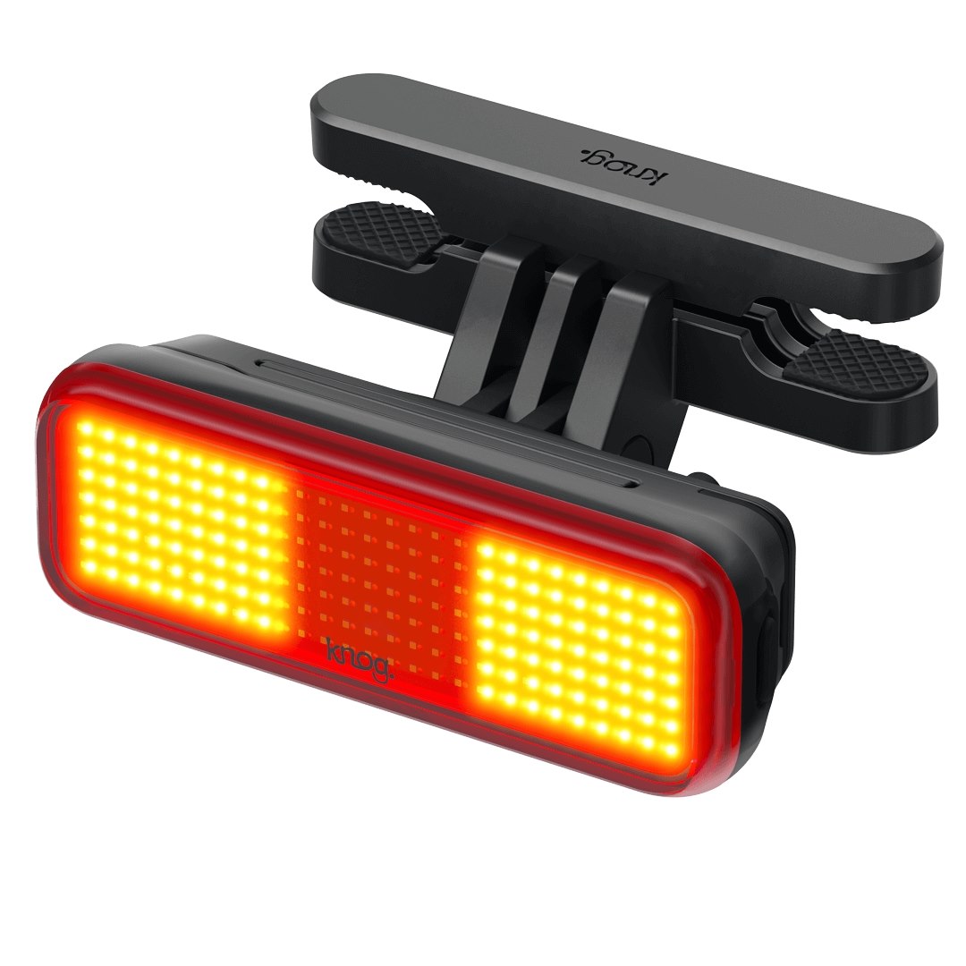 Tylna lampa Knog Blinder Link pod siodełko 100 lm