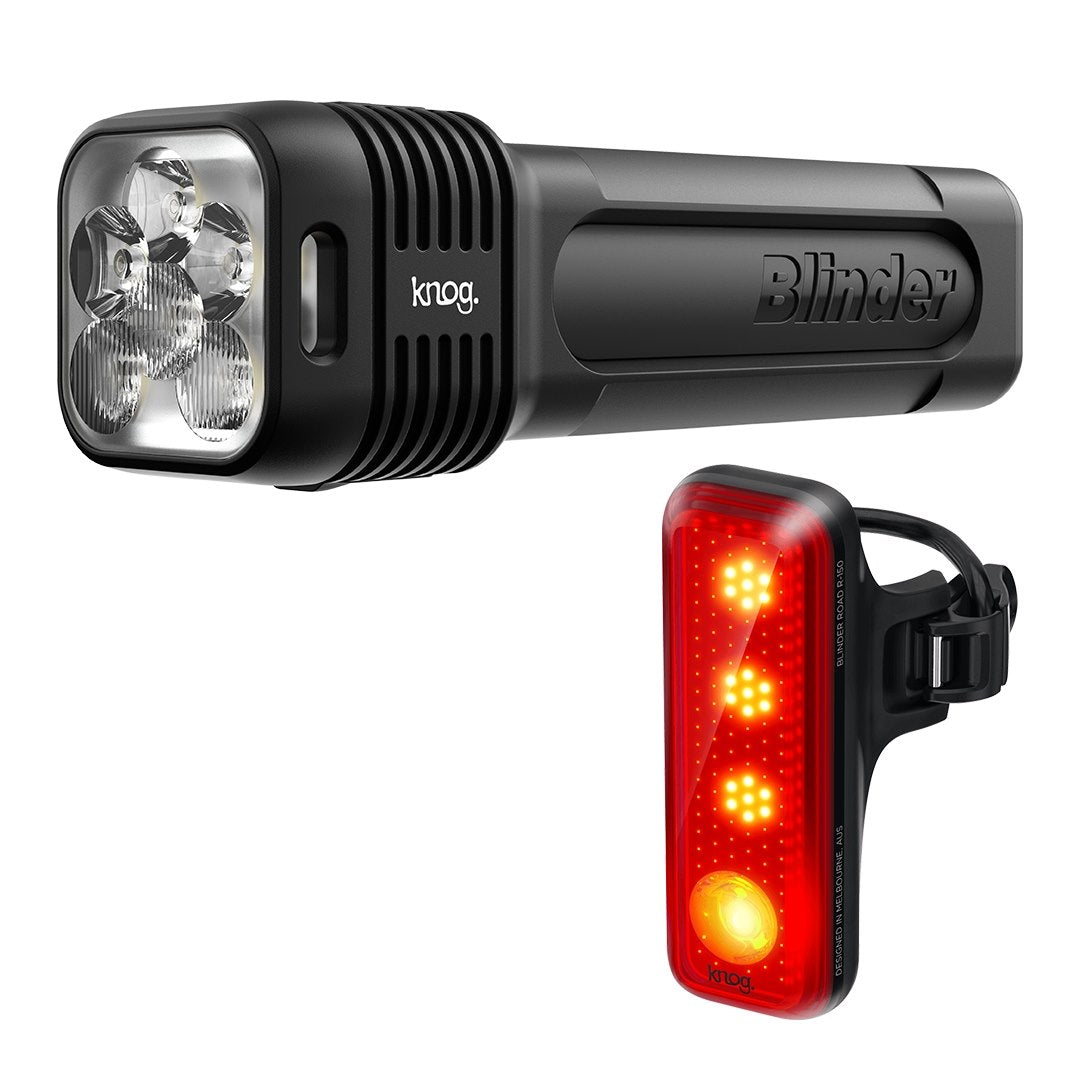 Zestaw lamp Knog Blinder Pro 1300 + Blinder R-150
