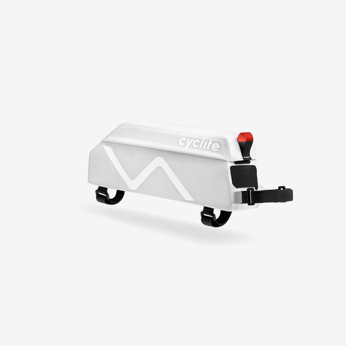 Cyclite Top Tube Bag pod kątem z tyłu