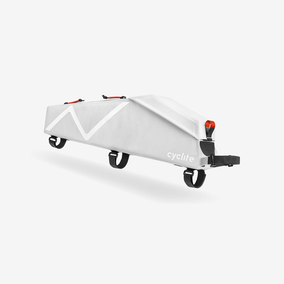 Cyclite Top Tube Bag Large pod kątem z przodu