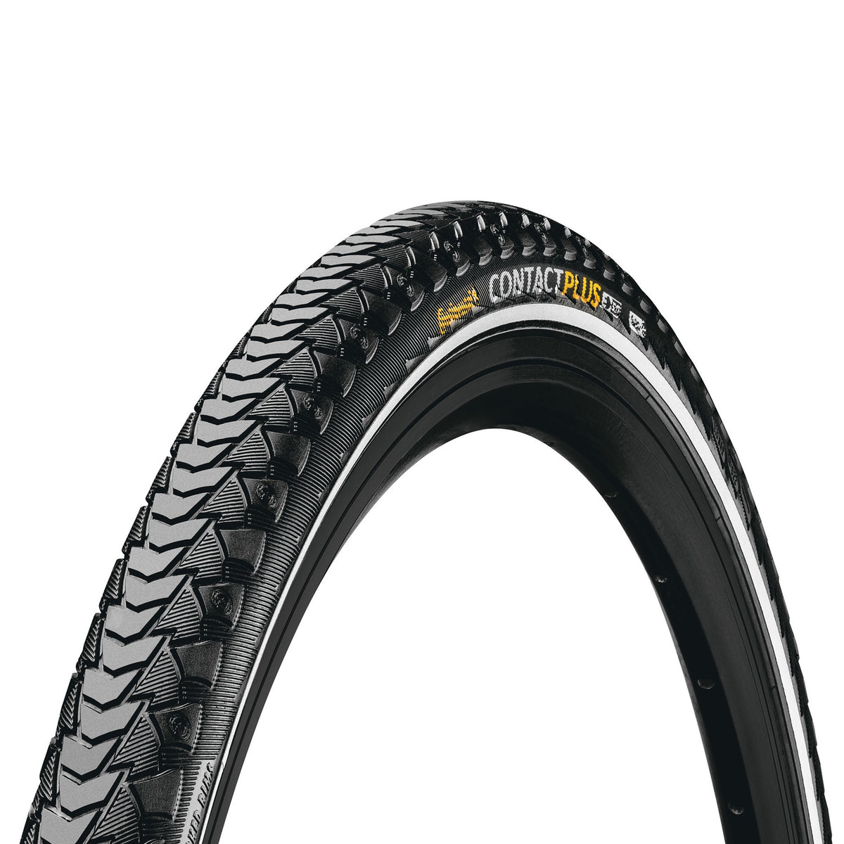 Opona Continental Contact Plus 28x1.60 (42-622) z odblaskowym paskiem Reflex