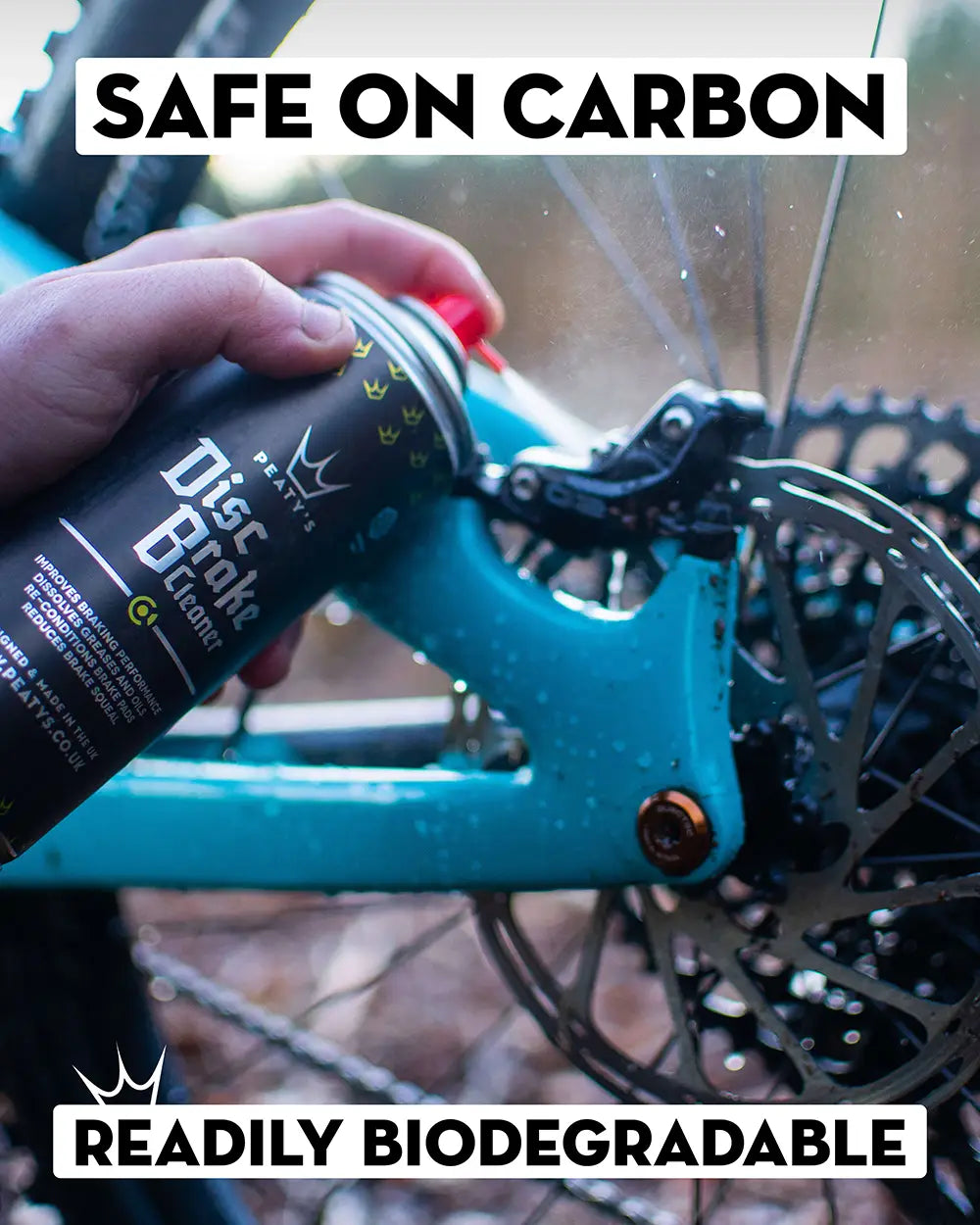 Peaty's Disc Brake Cleaner – bezpieczny dla karbonu | Najs Bike