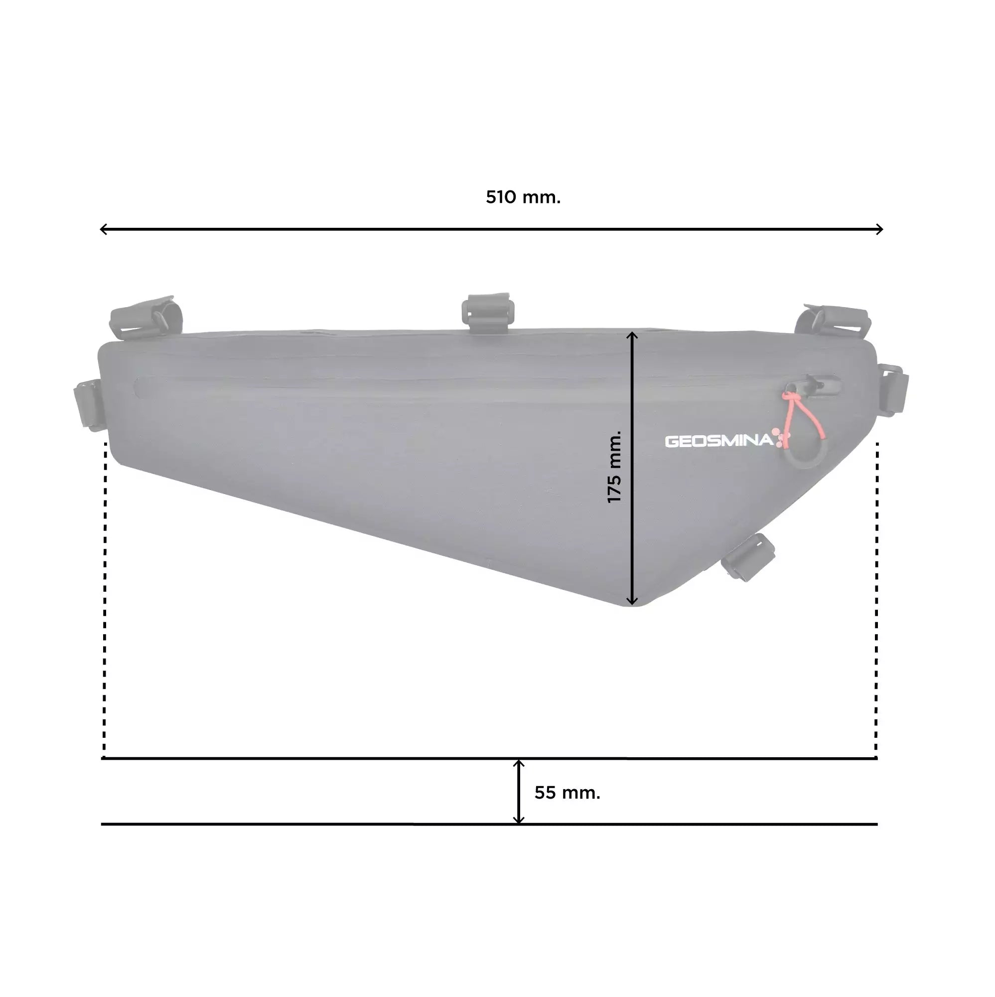 Torba na ramę Geosmina Large Frame Bag 5 L