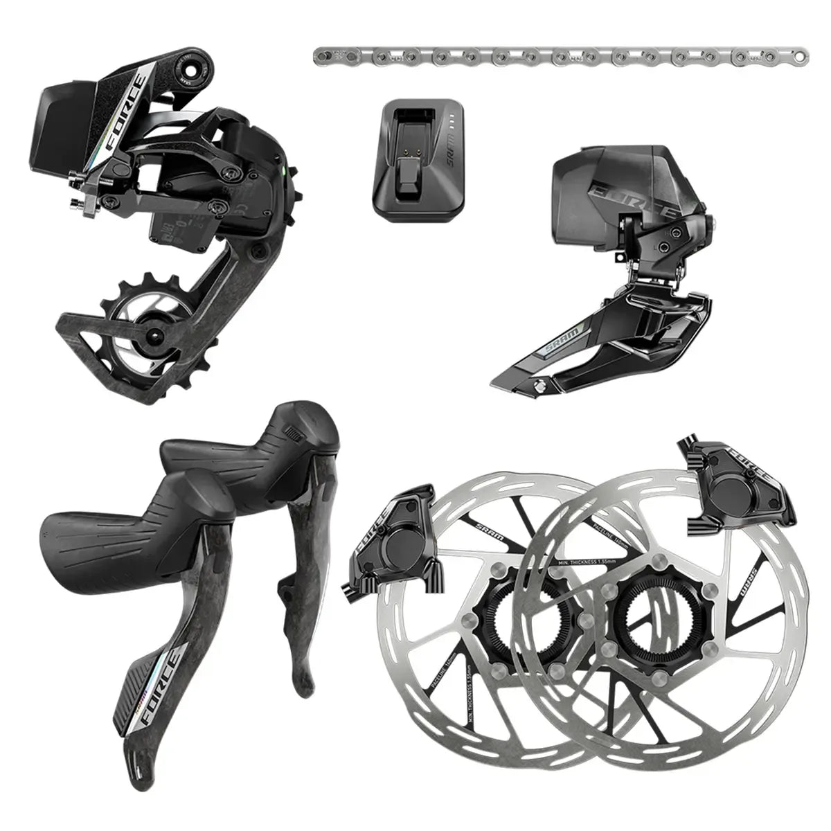 SRAM Force AXS 2x12 E2 grupa