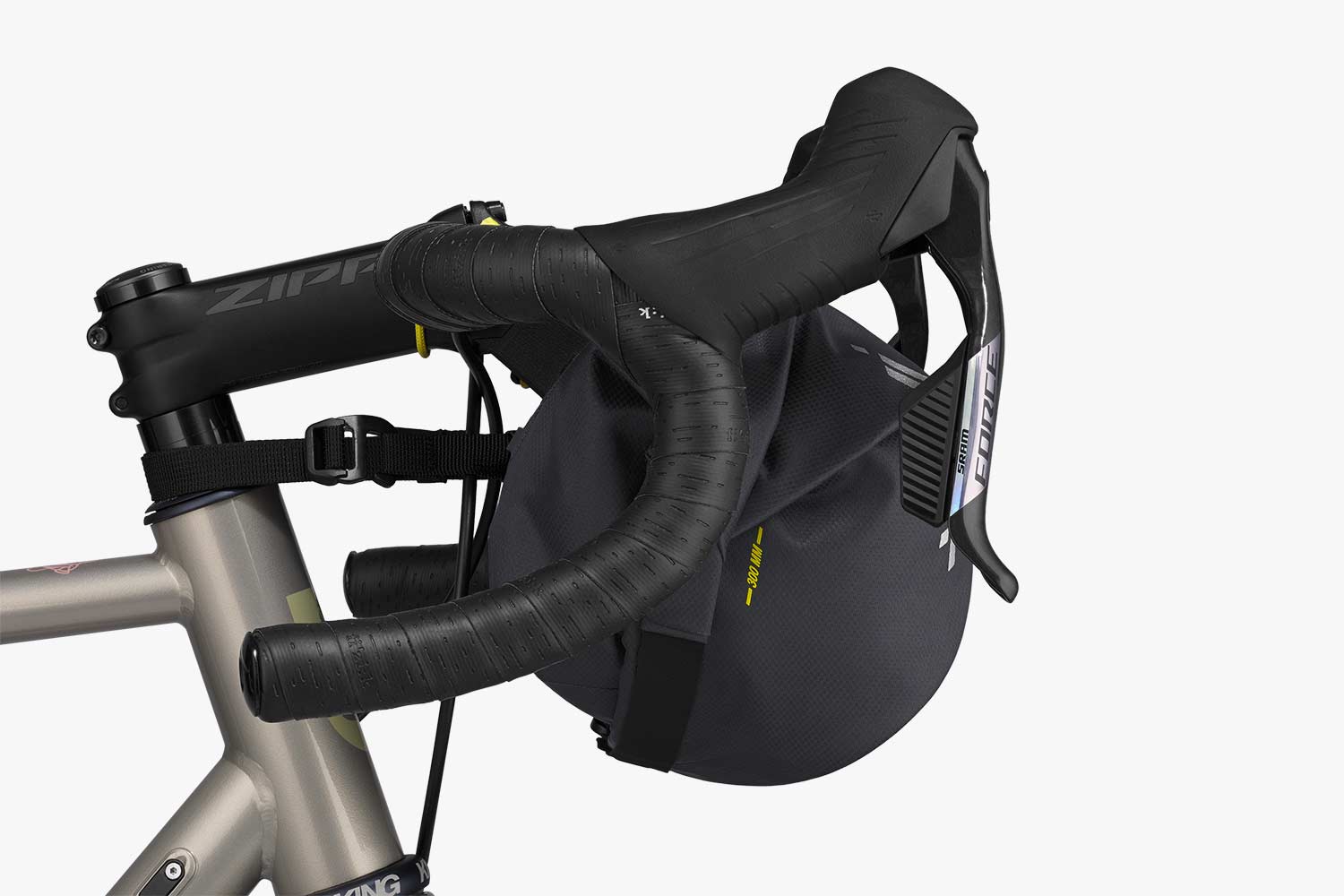 Mocowania 3-prong na lampkę w torbie Apidura Expedition Handlebar Pack 9L