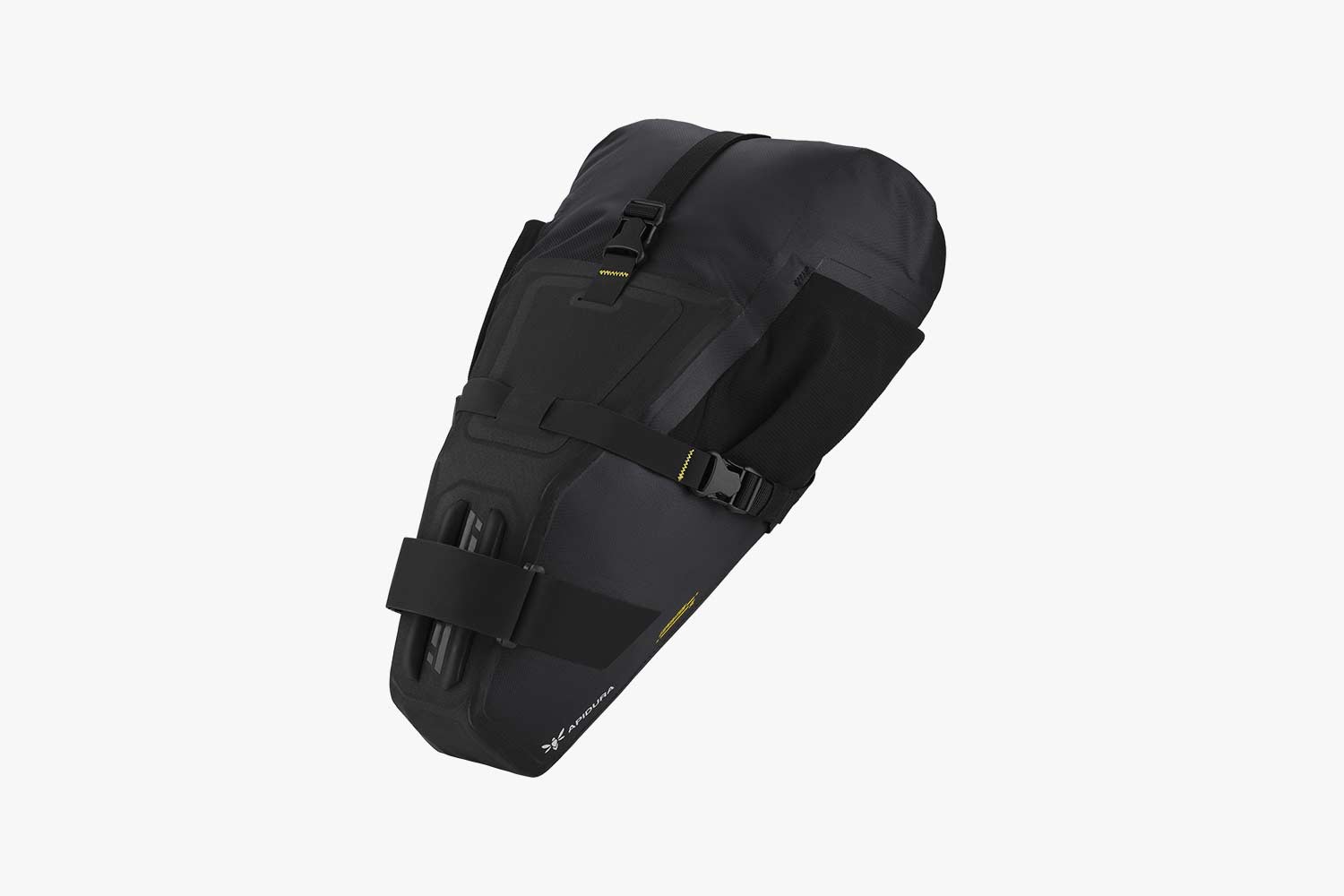 Apidura Expedition Saddle Pack 9L zamontowana pod siodłem bez bagażnika