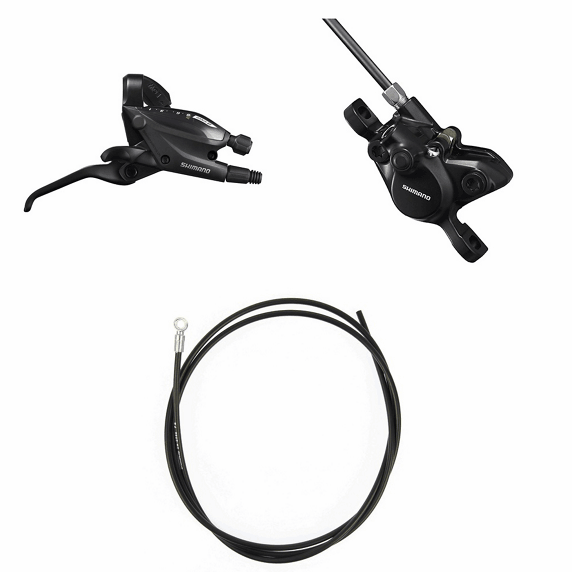Hamulec hydrauliczny z klamkomanetką Shimano ST-EF505 + BR-MT200 | Najs Bike