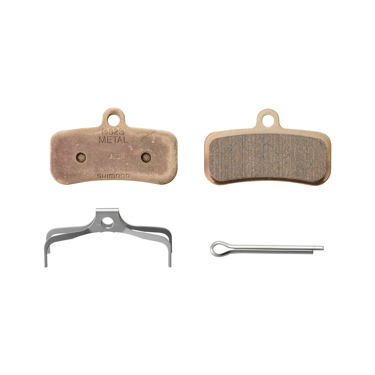 Klocki hamulcowe Shimano D02S-MX – metaliczne