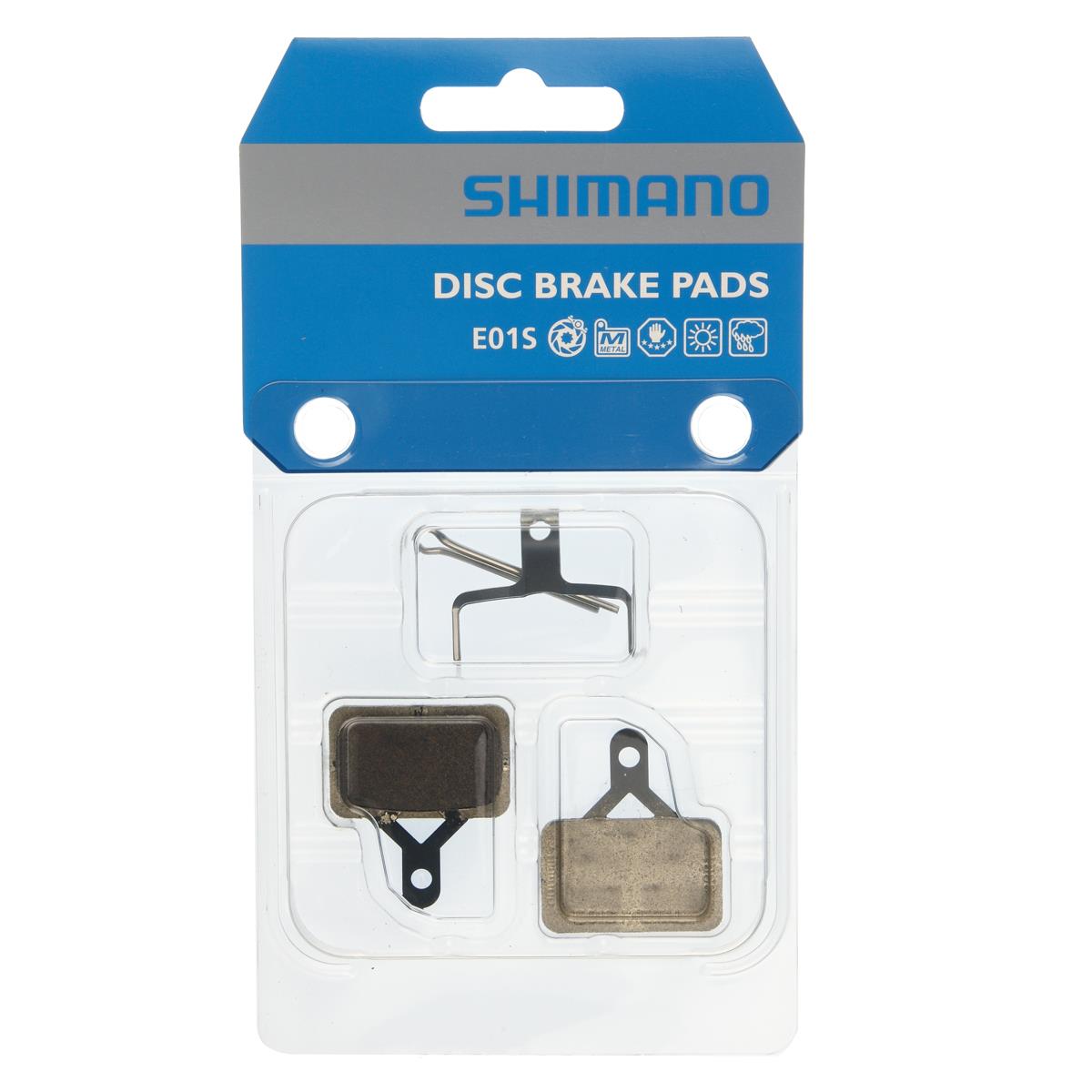 Klocki hamulcowe z okładziną metaliczne Shimano E01S
