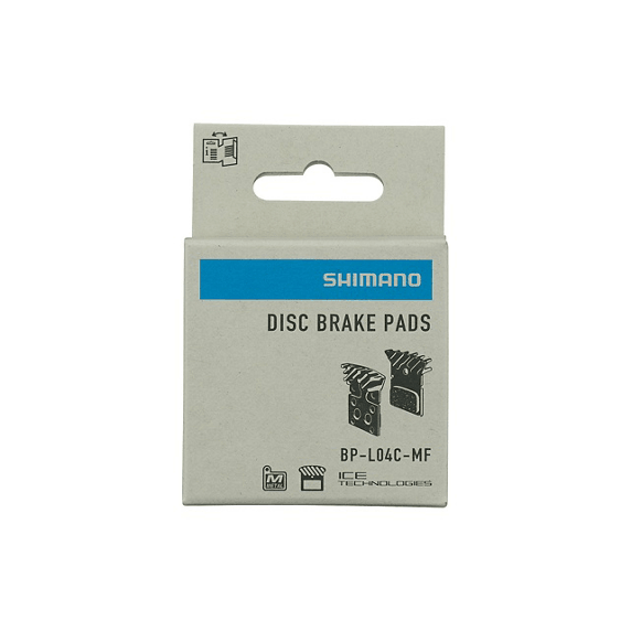 Klocki hamulcowe Shimano L04C-MF – metaliczne, z radiatorem