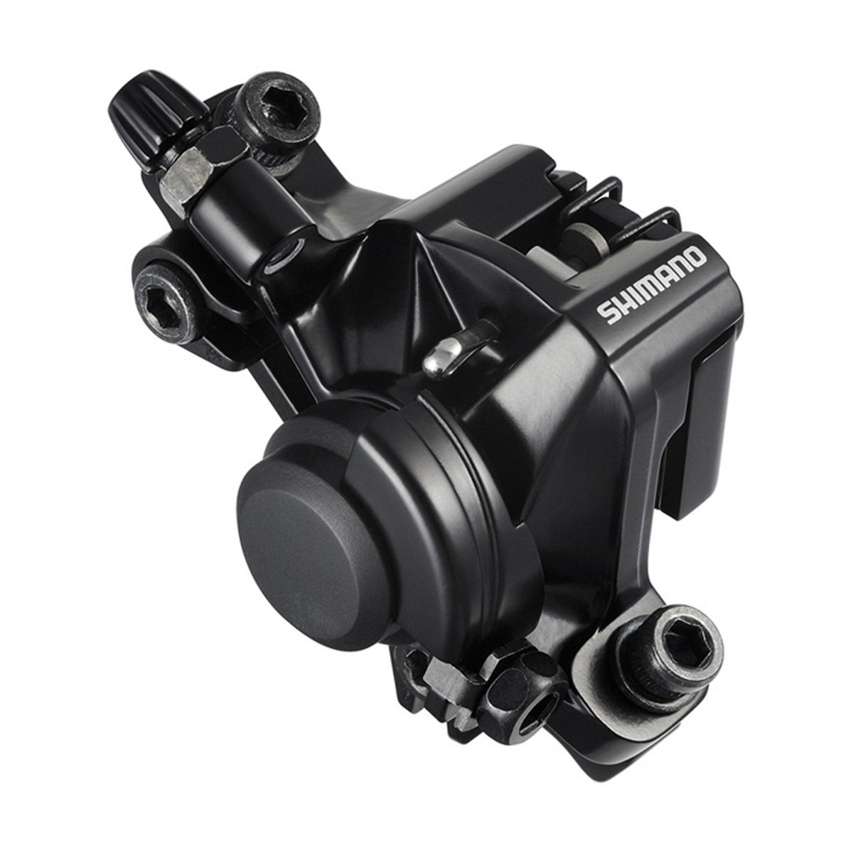 Hamulec tarczowy mechaniczny Shimano BR-M375 Post Mount, czarny