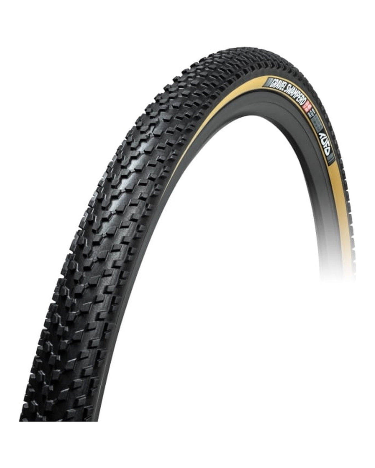 Opona gravelowa Tufo Gravel Swampero TR – czarno-beżowa | Najs Bike